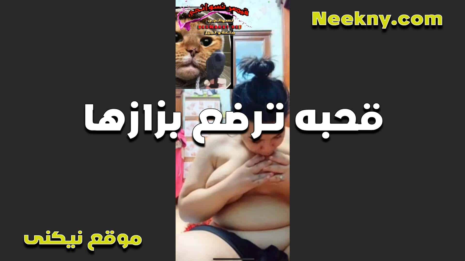 قحبه ترضع بزازها على الكاميرا للخول اللي معاها بتقول زبك سكس امهات هيجان اوي عليا تعالى وريحه في كسي